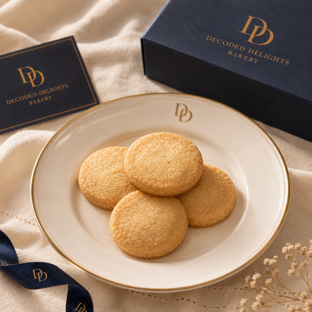 Brown Sugar Shortbread Tea Cookie Box