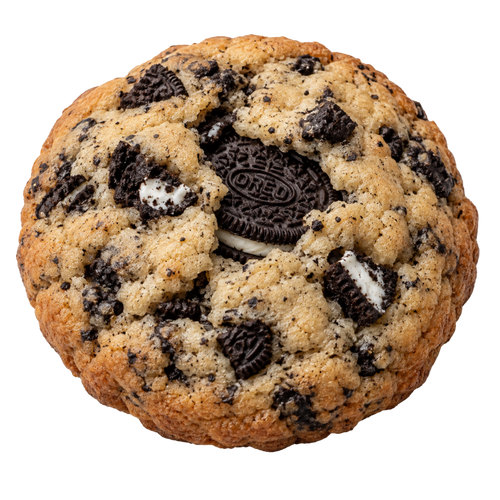 Cookies and Creme Stuffed Cookie