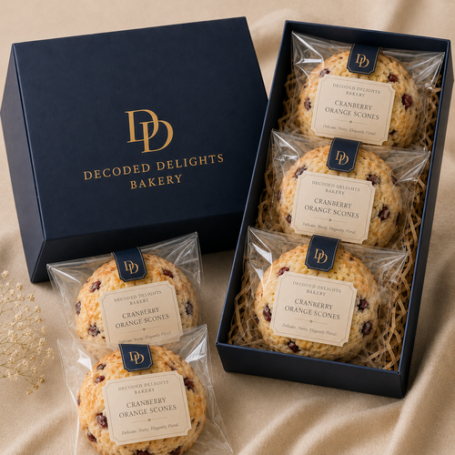Cranberry Orange Scone Box