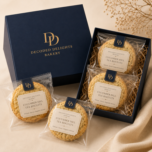 Cucumber Dill Tea Biscuit Box