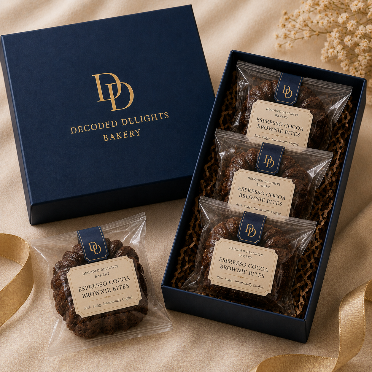 Espresso Cocoa Brownie Bite Box