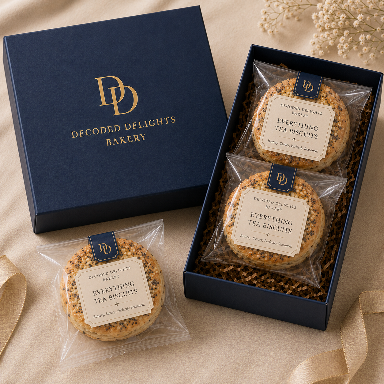 Everything Tea Biscuit Box