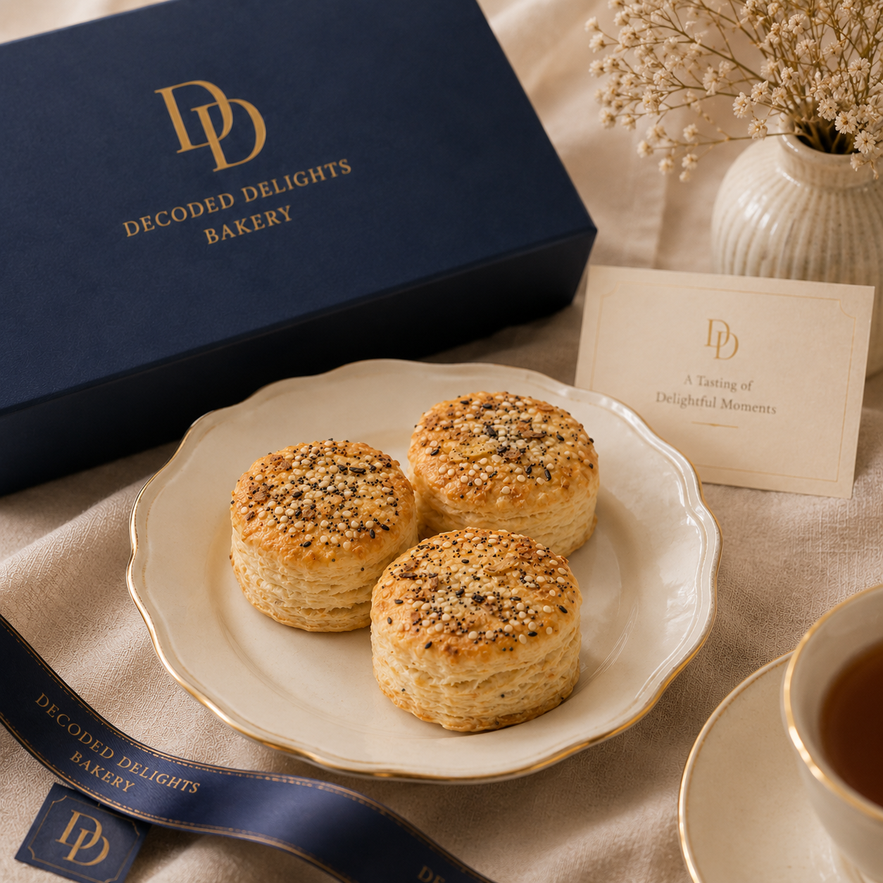 Everything Tea Biscuit Box