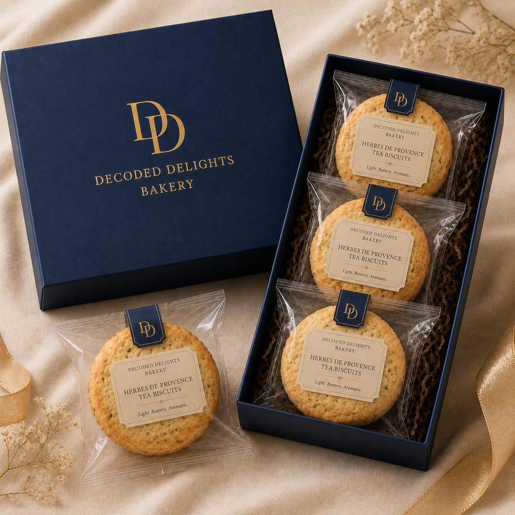 Herbes de Provence Tea Biscuit Box