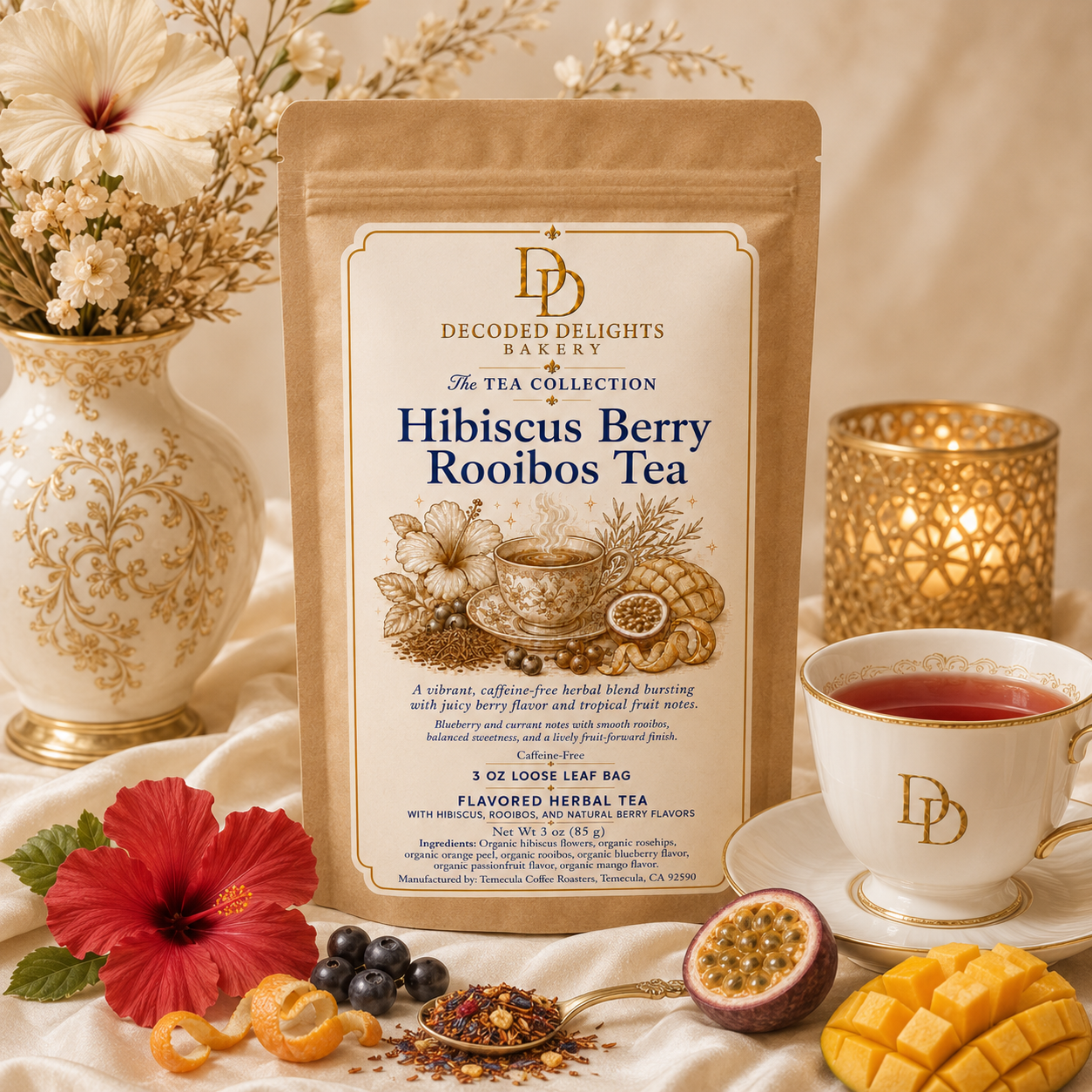 Hibiscus Berry Rooibos Tea