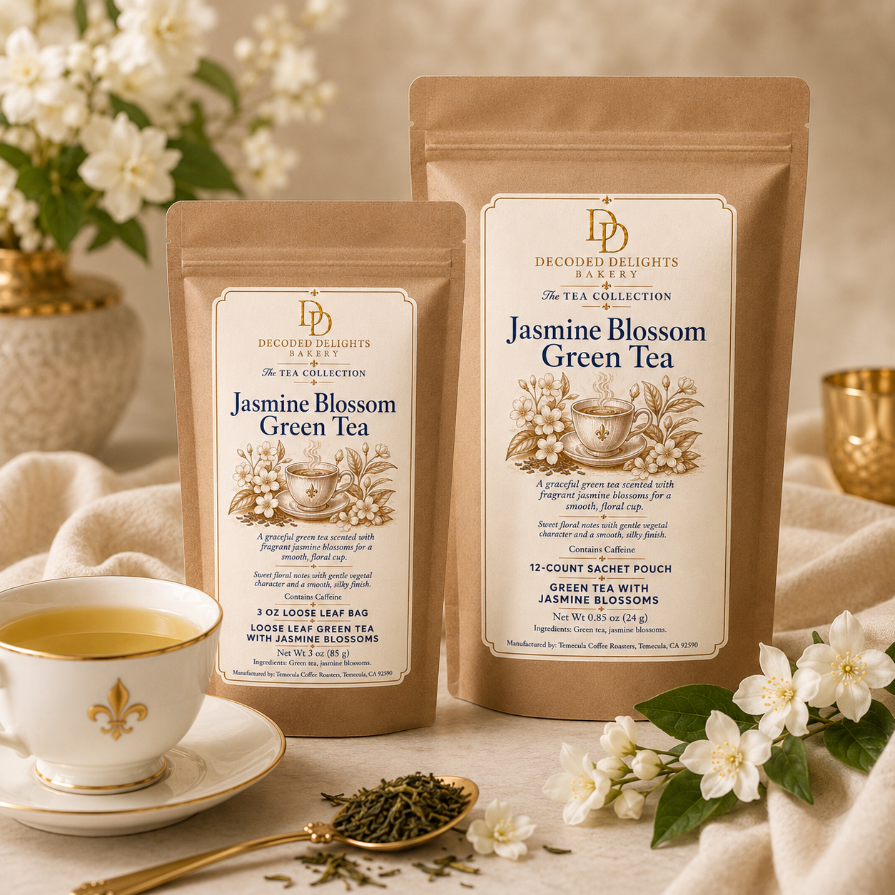 Jasmine Blossom Green Tea