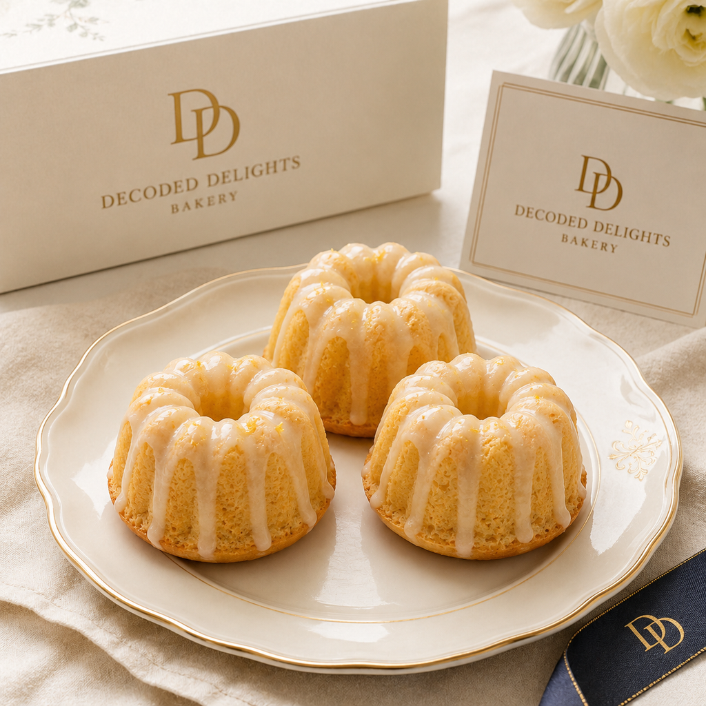 Lemon Glazed Tea Cake Box