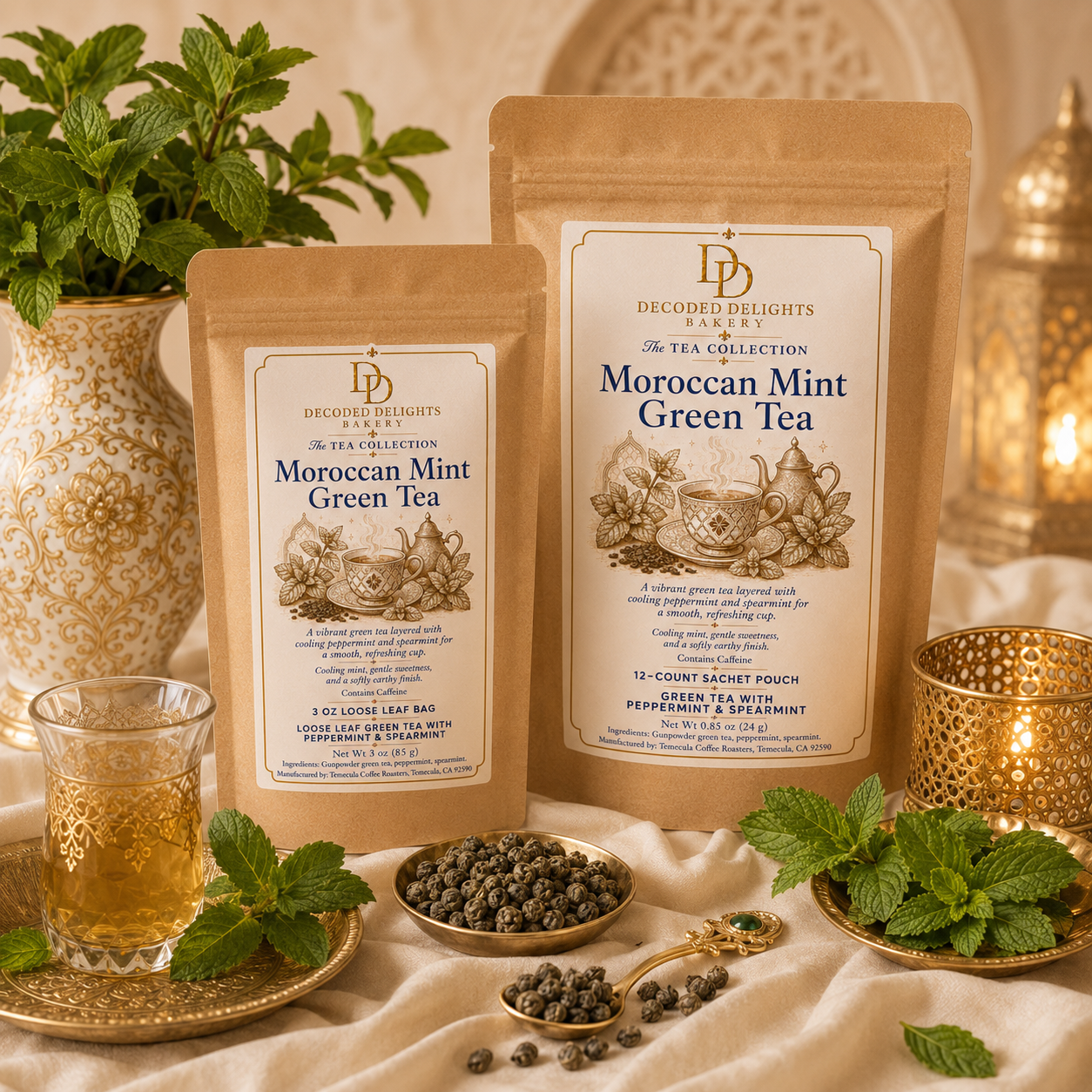 Moroccan Mint Green Tea