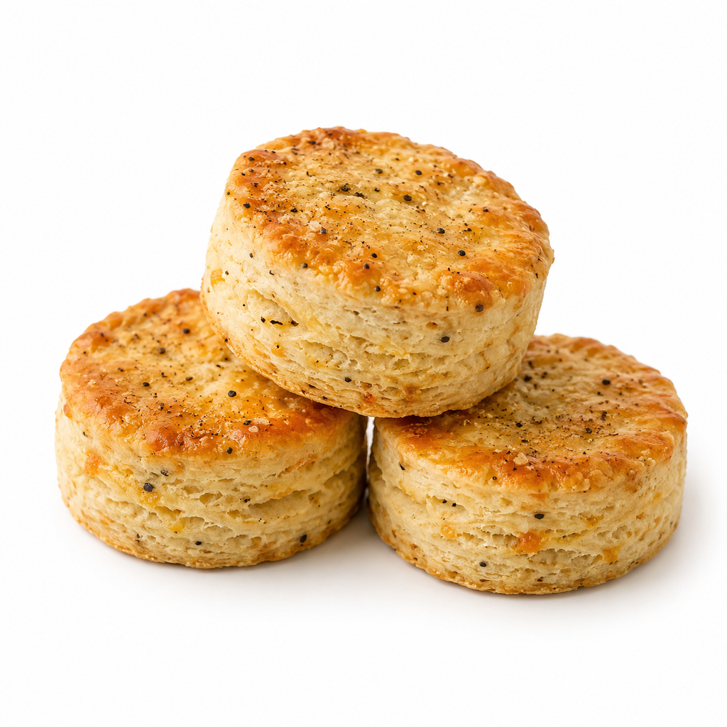 Parmesan Black Pepper Tea Biscuit Box