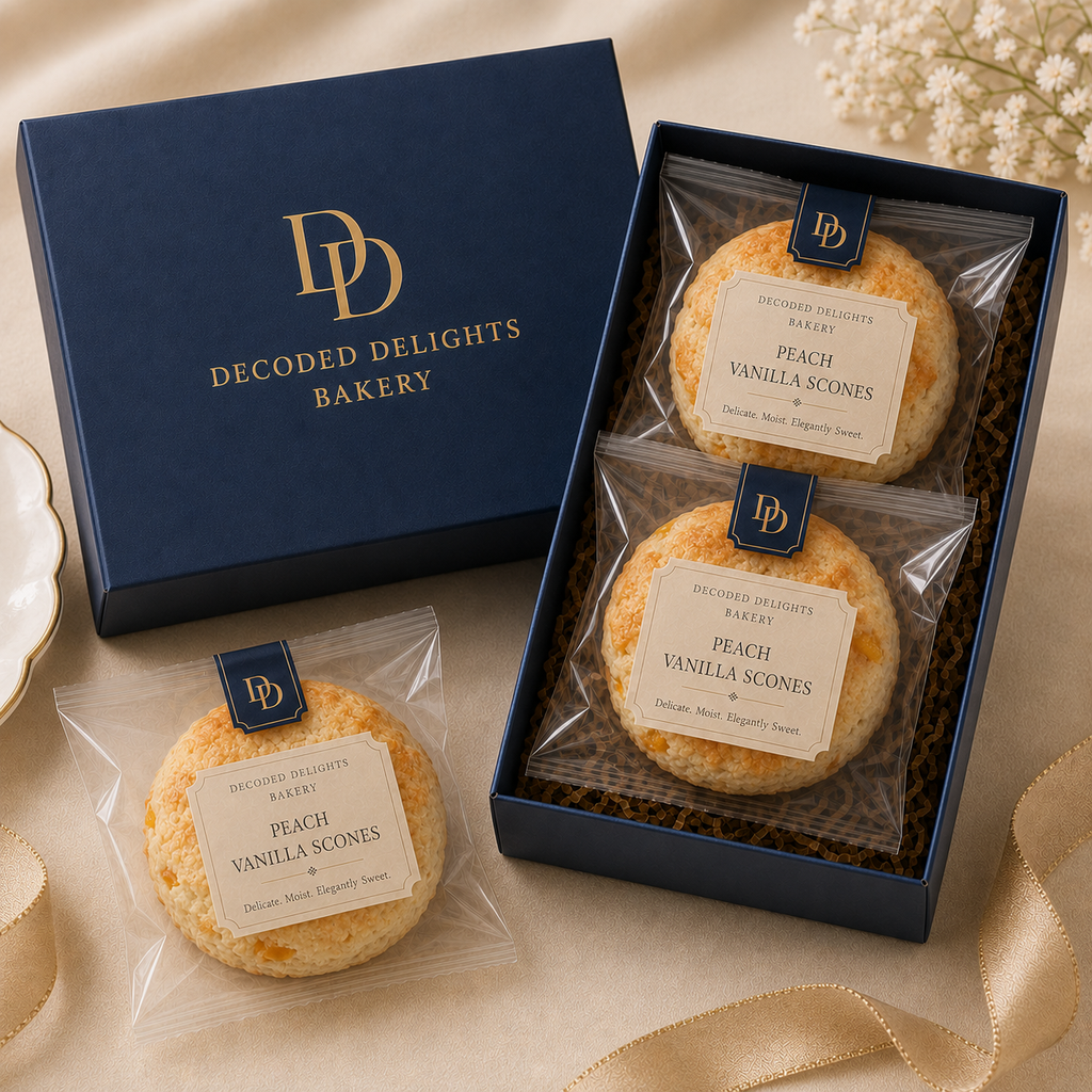 Peach Vanilla Scone Box