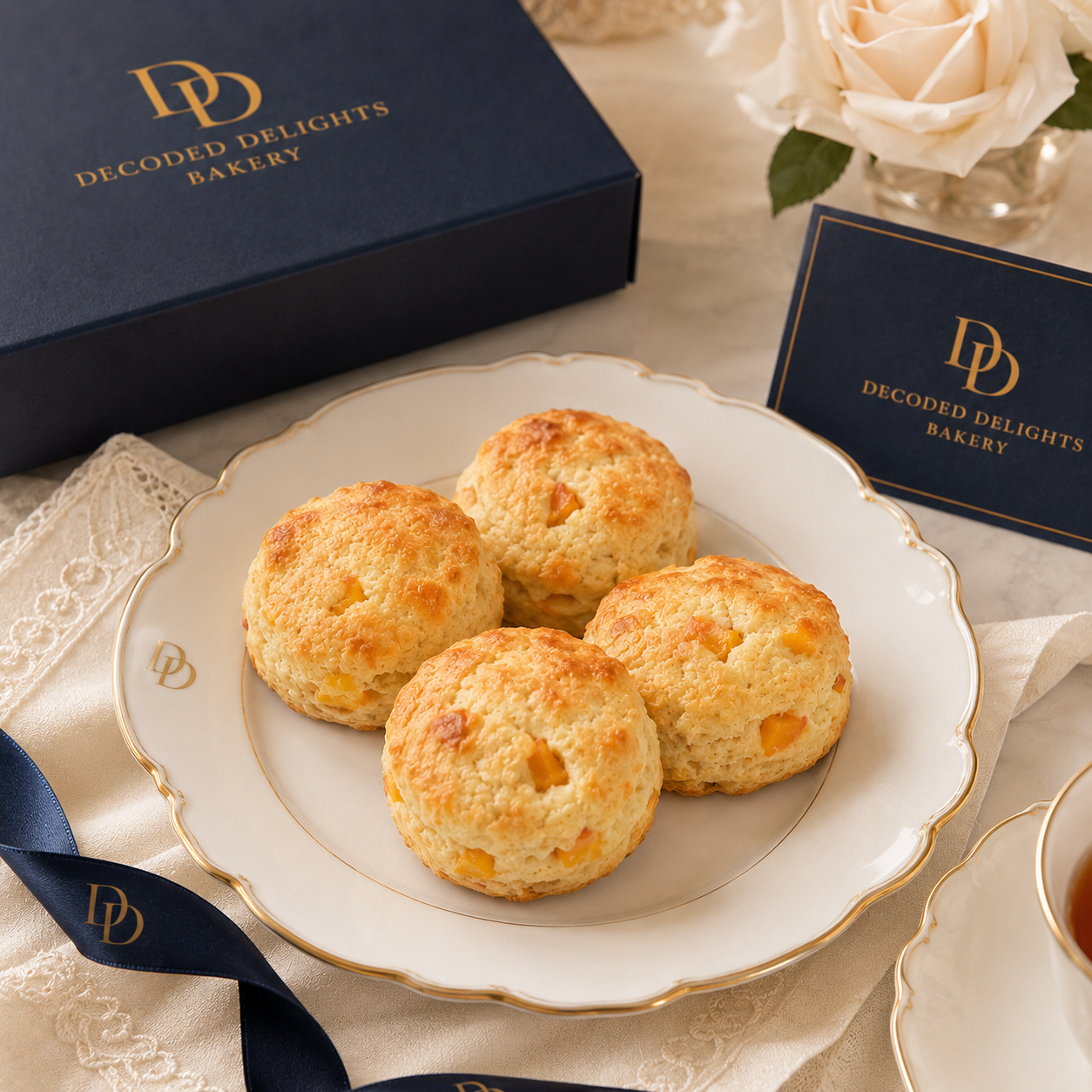 Peach Vanilla Scone Box