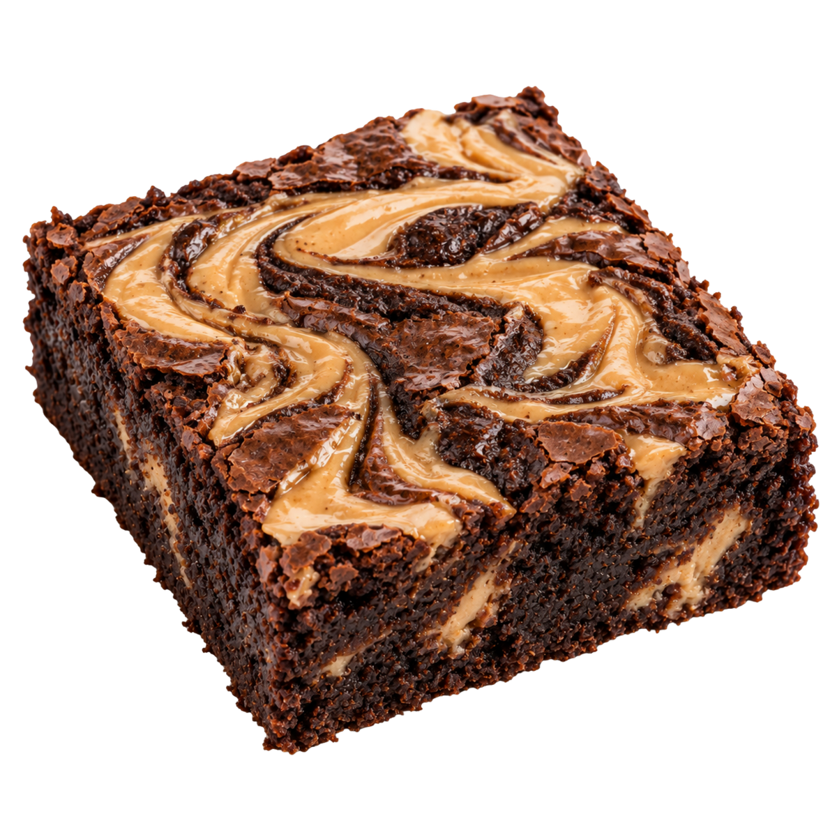 Peanut Butter Swirl Brownie