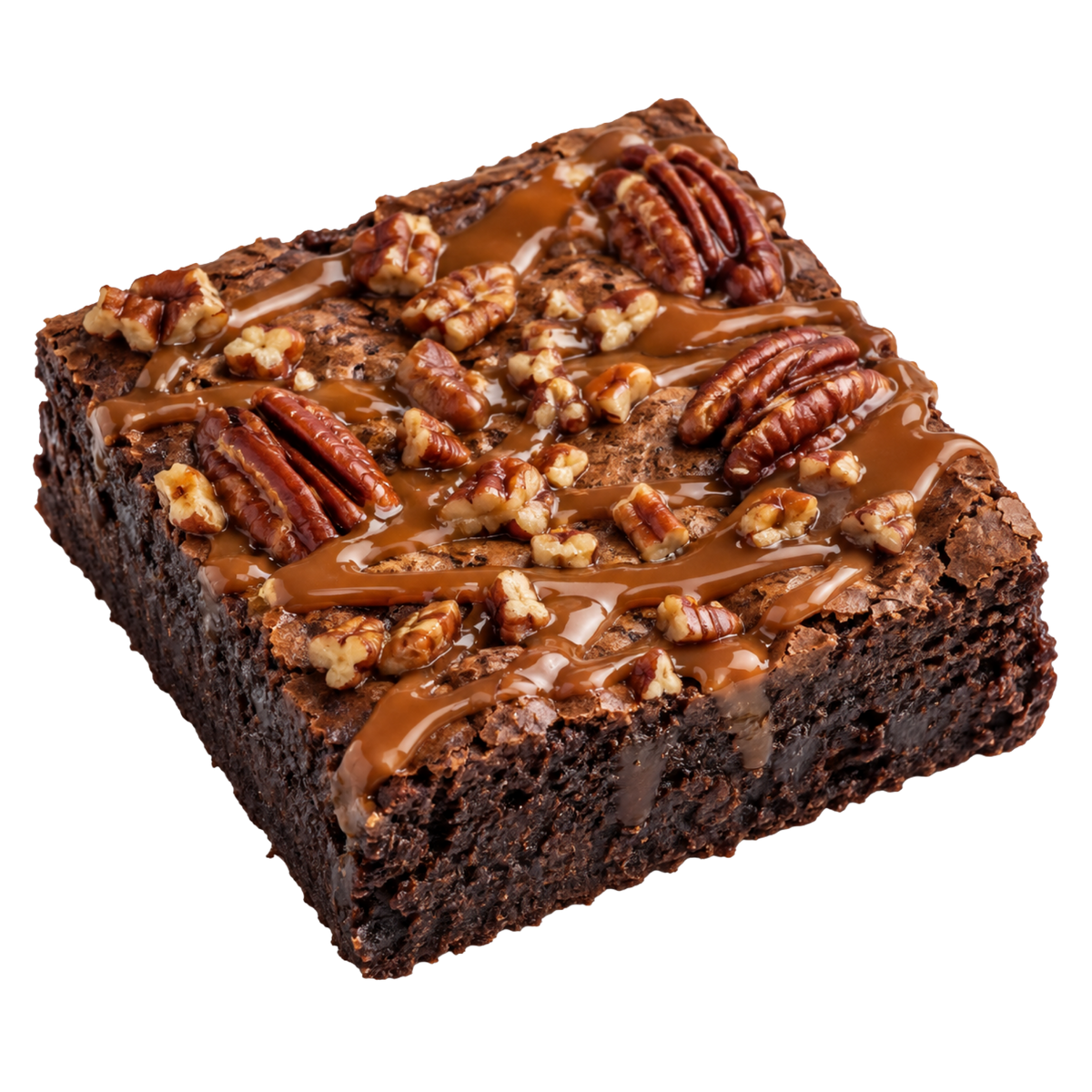 Toasted Pecan & Caramel Brownie