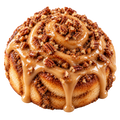 Toasted Pecan and Caramel Roll