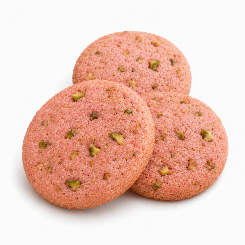 Pistachio Rose Petal Tea Cookie Box