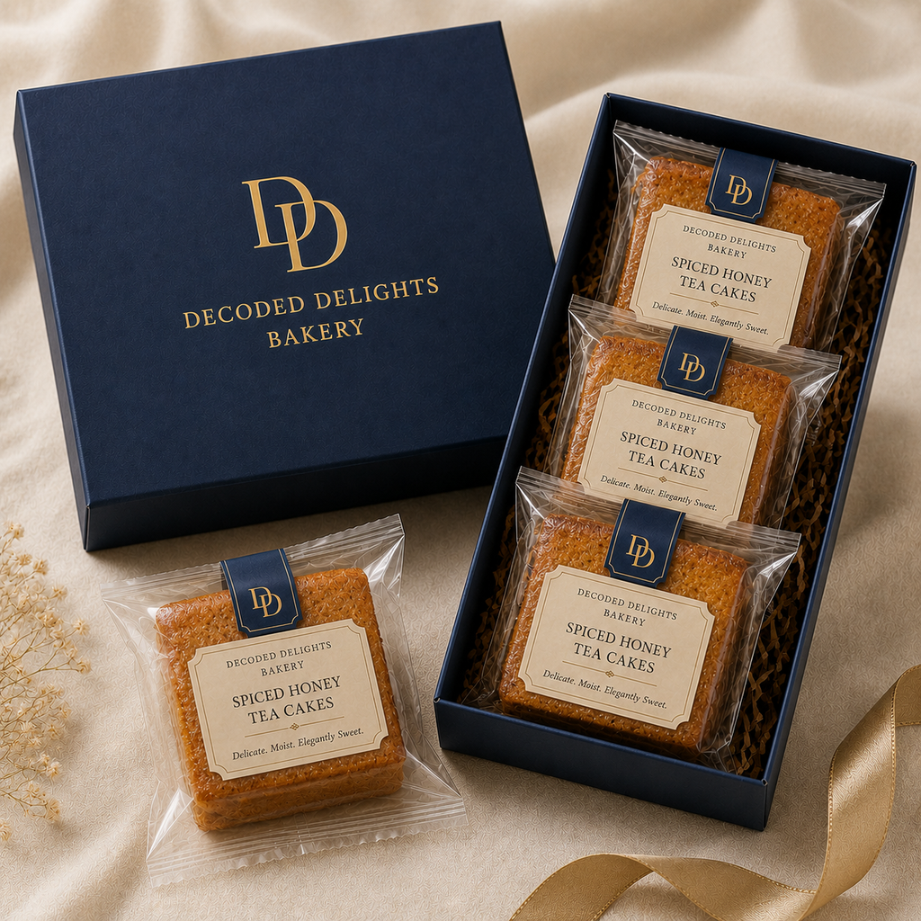 Spiced Honey Tea Cake Box