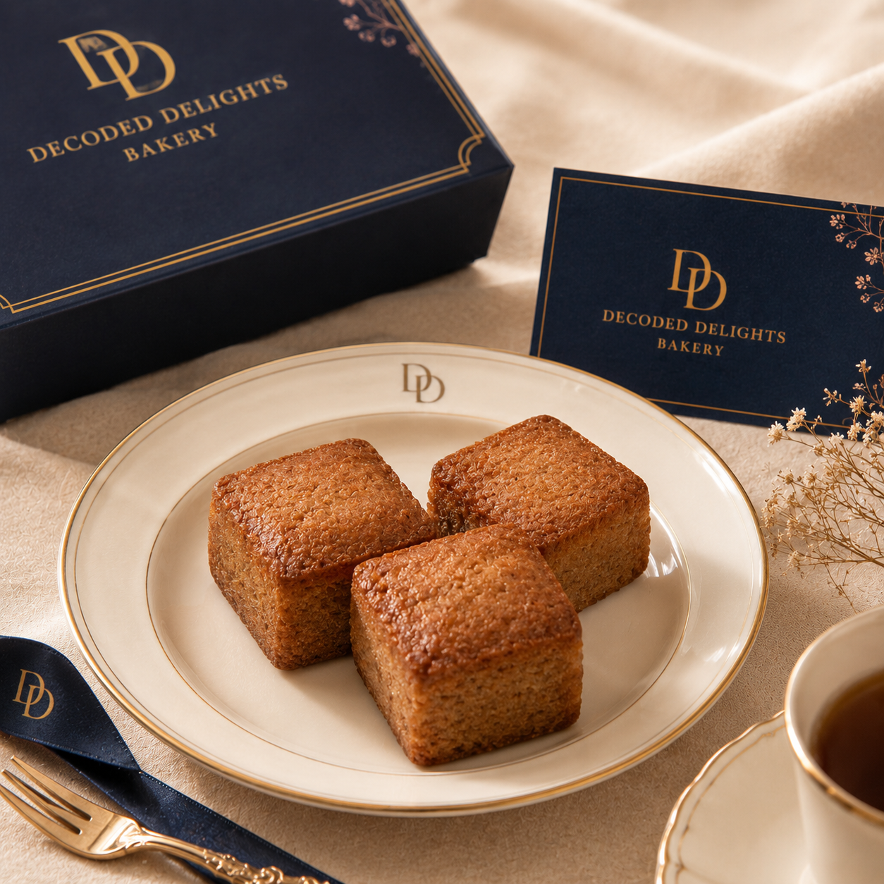 Spiced Honey Tea Cake Box