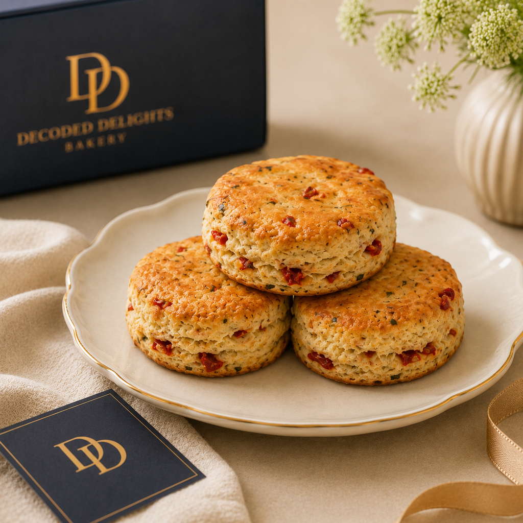 Sun-Dried Tomato Basil Tea Biscuit Box