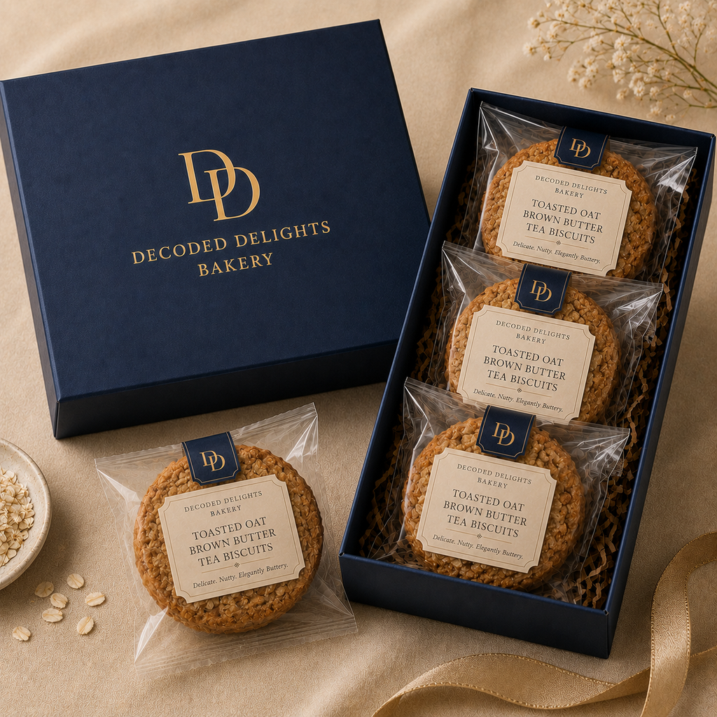 Toasted Oat Brown Butter Tea Biscuit Box